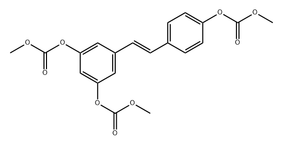 白藜蘆醇三（碳酸甲酯）